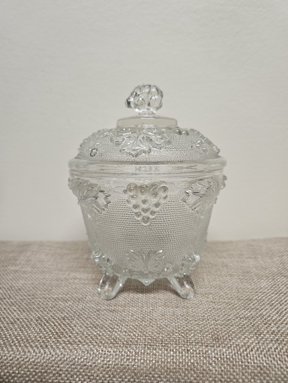 Jeanette Glass Compote - Picture 2 of 12